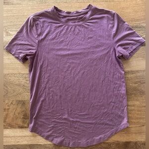 ✨ Lululemon Love Crew Tee – Mauve Speckle, Size 4 ✨